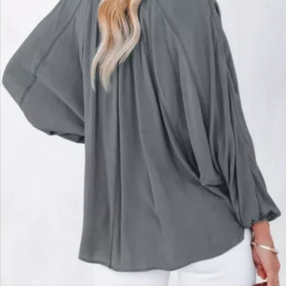 1 2x left New splitneck dolman top - Picture 5 of 9